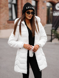 Baltas moteriška striukė OZONEE JS/16M9121/281Z