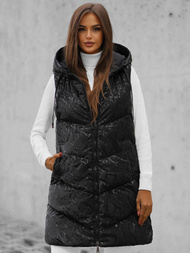 Juoda moteriška dvipusis liemenė OZONEE O/DK118/1Z