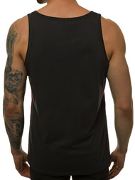 Raudoni vyriški berankoviai marškinėliai OZONEE JS/SS11050