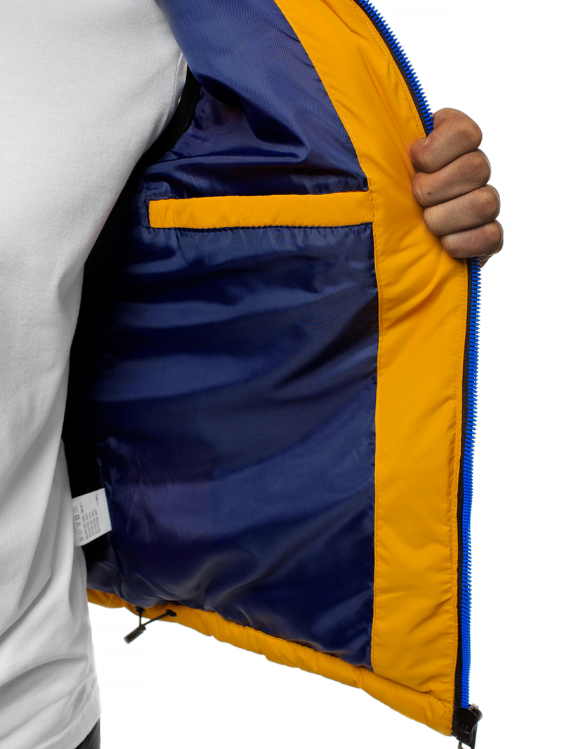 Geltona vyriška liemenė OZONEE N/6102