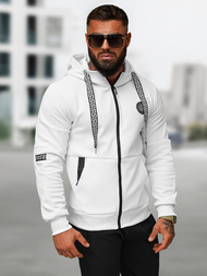 Baltai-juodas vyriškas sportinis kostiumas OZONEE O/LN11887