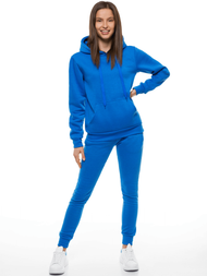 Mėlynos moteriškos sportinės kelnės OZONEE JS/CK01