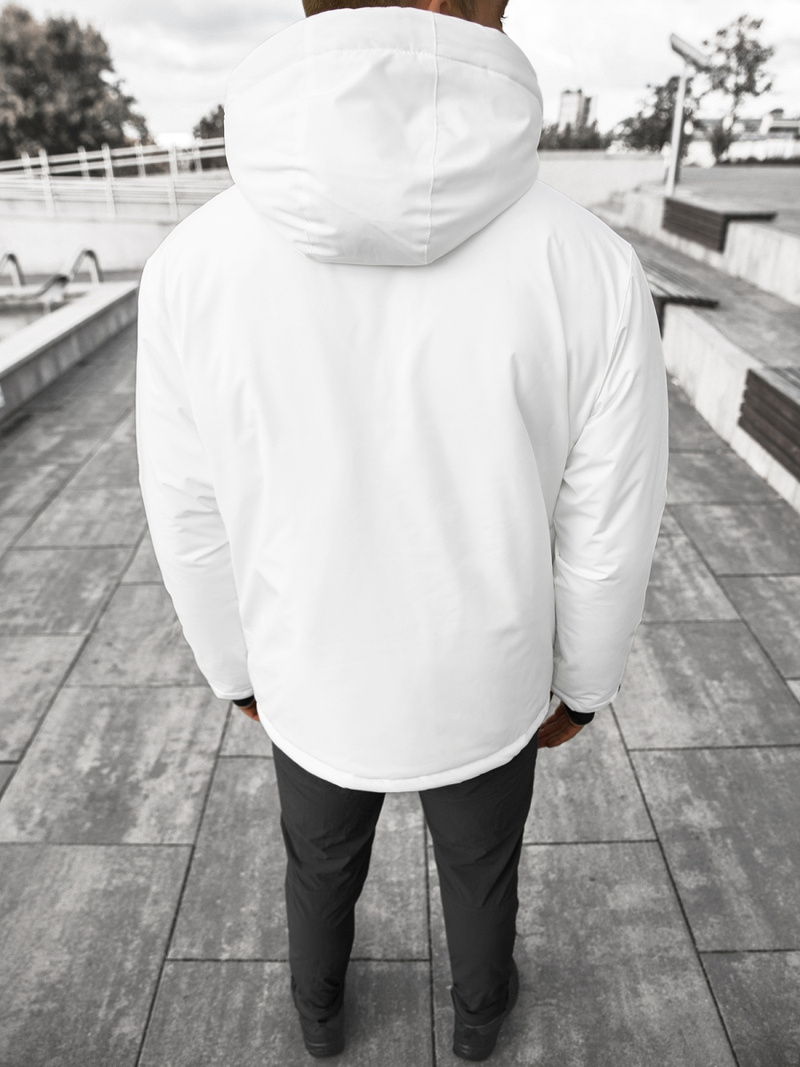 Žieminė Balta vyriška striukė OZONEE JS/HH011/45Z