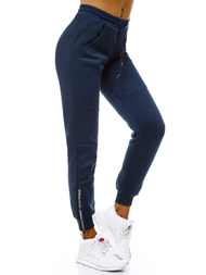 Granatinės moteriškos sportinės kelnės OZONEE JS/KSW5001