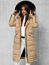 Smėlinis moteriška striukė OZONEE O/W377