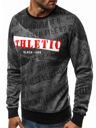 Grafitinis vyriškas džemperis OZONEE JS/DD236