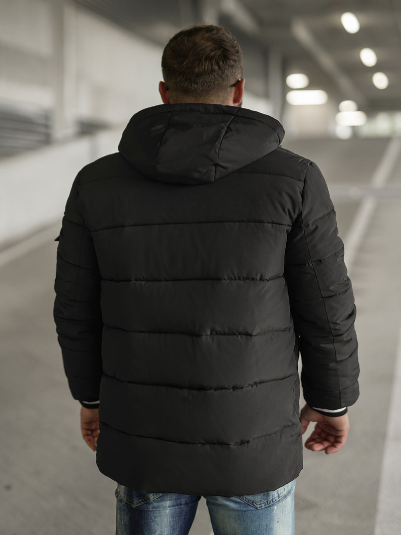 Juoda vyriška striukė OZONEE JS/57M7502/392Z