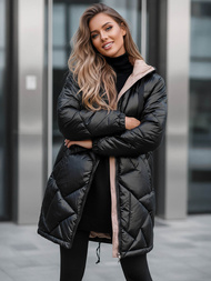 Juoda moteriška striukė OZONEE JS/5M3189/392Z