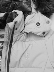 Pilka moteriška striukė OZONEE O/W377