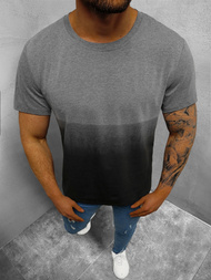 Grafitinis vyriški marškinėliai OZONEE JS/8T93/5