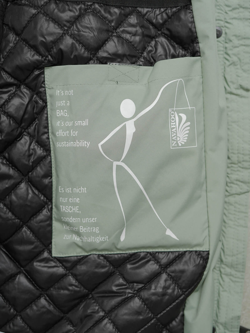 Mėtinė moteriška striukė OZONEE O/W377Z