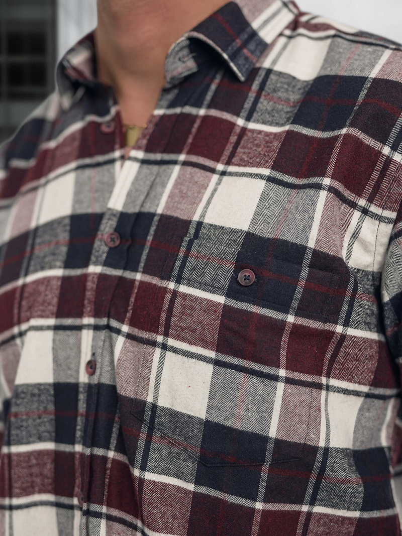 Bordinė vyriški marškiniai OZONEE V/V174Z