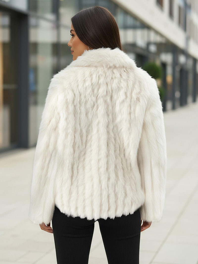 Baltas moteriška striukė OZONEE JS/11Z8261Z