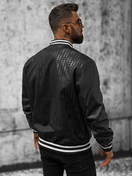 Juodi vyriška striukė OZONEE O/3A172