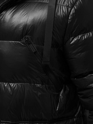 Juodas vyriška žieminė striukė OZONEE O/M3205Z