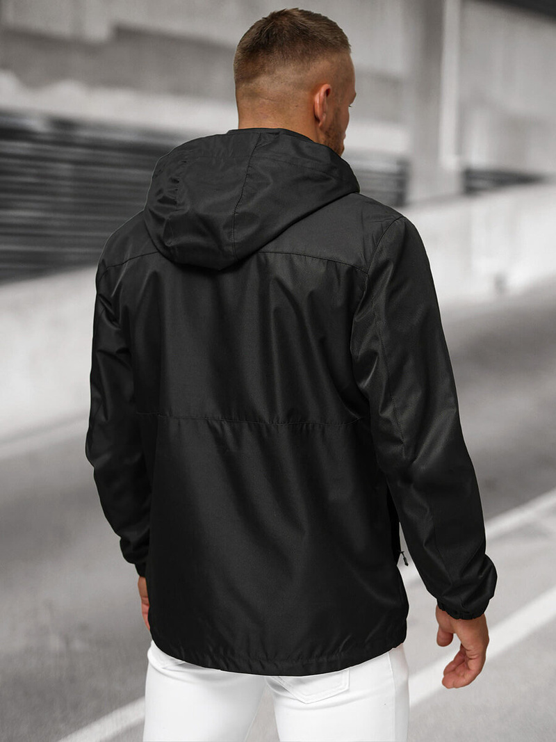 Juodi vyriška striukė OZONEE JS/22M311/392Z