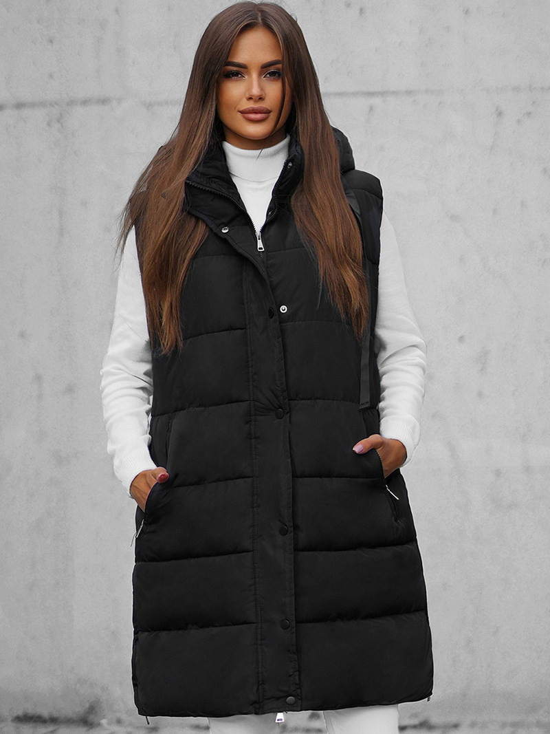 Juoda moteriška liemenė OZONEE O/81276Z