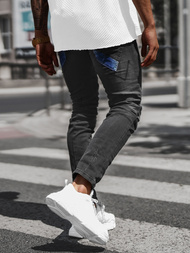 Juoda vyriški džinsai OZONEE NB/MP0025N