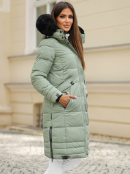 Mėtinė moteriška striukė OZONEE O/W377Z