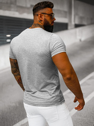 Pilki vyriški marškinėliai OZONEE JS/712005Z 