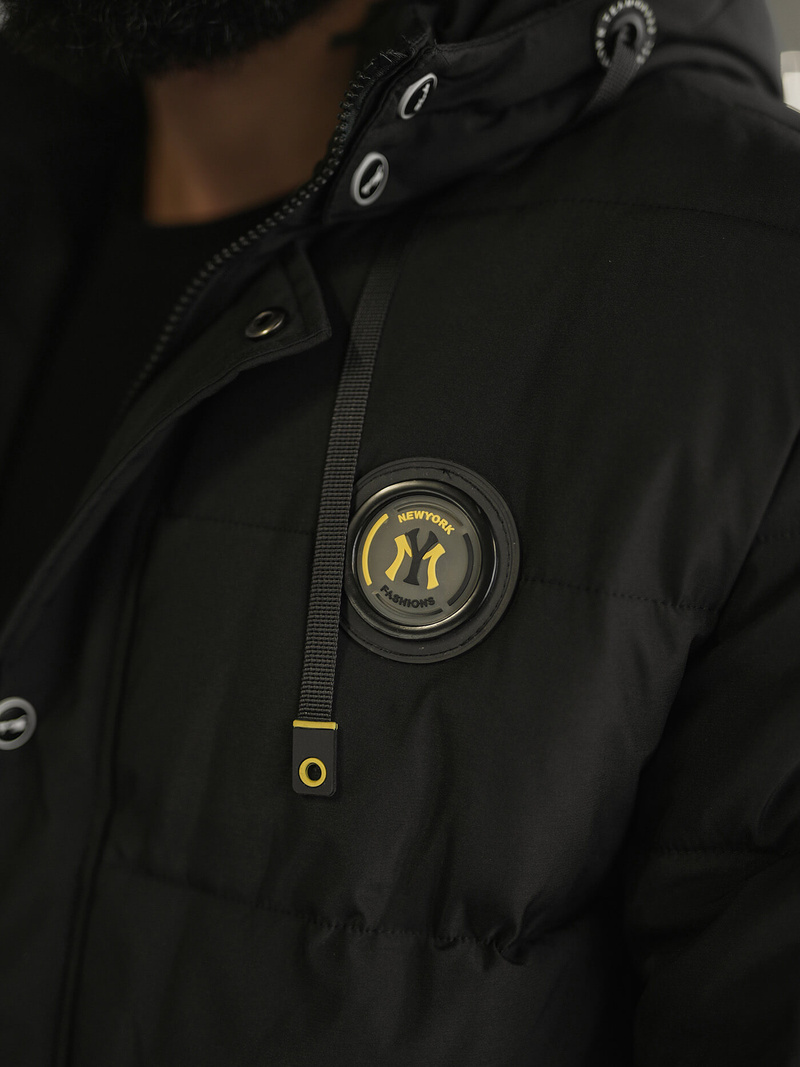 Juoda vyriška striukė OZONEE JS/57M7503/392Z