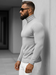 Pilkas vyriškas megztinis OZONEE NB/MMB600/2