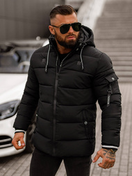 Juoda vyriška striukė OZONEE JS/57M7502/392