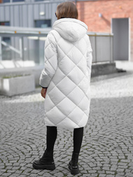 Baltas moteriška striukė OZONEE JS/5M3168/281Z