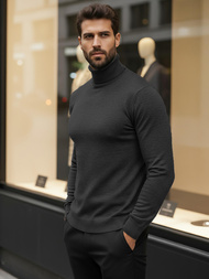 Grafitinis vyriškas megztinis OZONEE V/V24504