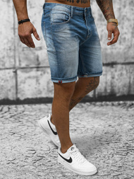 Mėlyni vyriški šortai OZONEE NB/MP0264BC