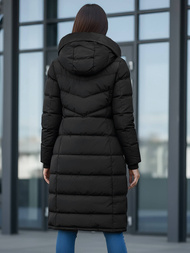 Juoda moteriška striukė OZONEE JS/M736/392Z