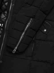 Juoda moteriška striukė OZONEE O/W377Z