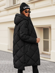 Juoda moteriška striukė OZONEE JS/5M3168/392Z