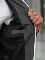 Juoda vyriška striukė OZONEE JS/5M3213/392