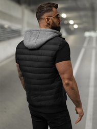 Juoda vyriška liemenė OZONEE JS/8M983/392