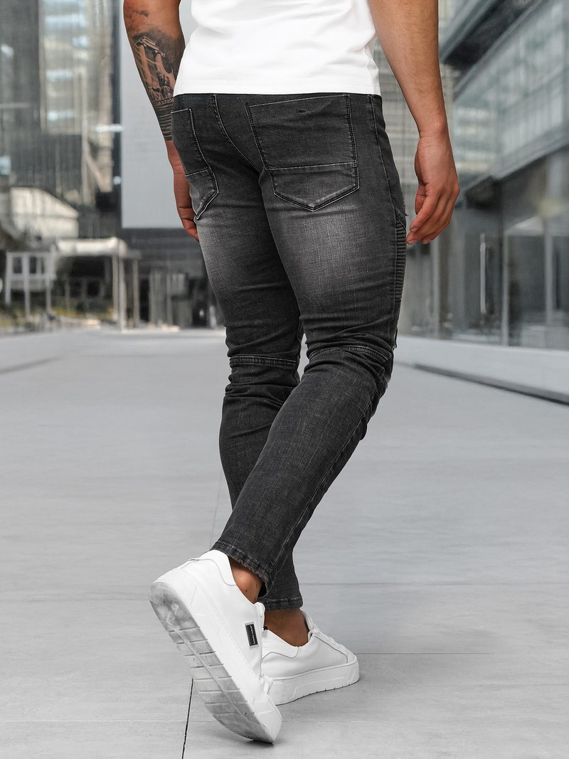 Juoda vyriški džinsai OZONEE NB/MP0142NZ