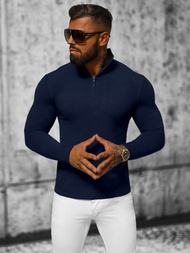 Granatinis vyriškas megztinis OZONEE NB/MM6007/6Z