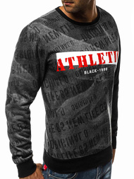 Grafitinis vyriškas džemperis OZONEE JS/DD236