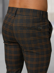 Grafitiniai vyriškos chino kelnės OZONEE DJ/5632Z