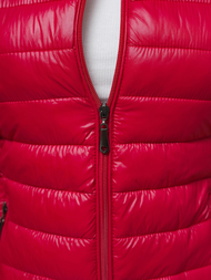 Raudona moteriška liemenė OZONEE JS/16M9153/270Z