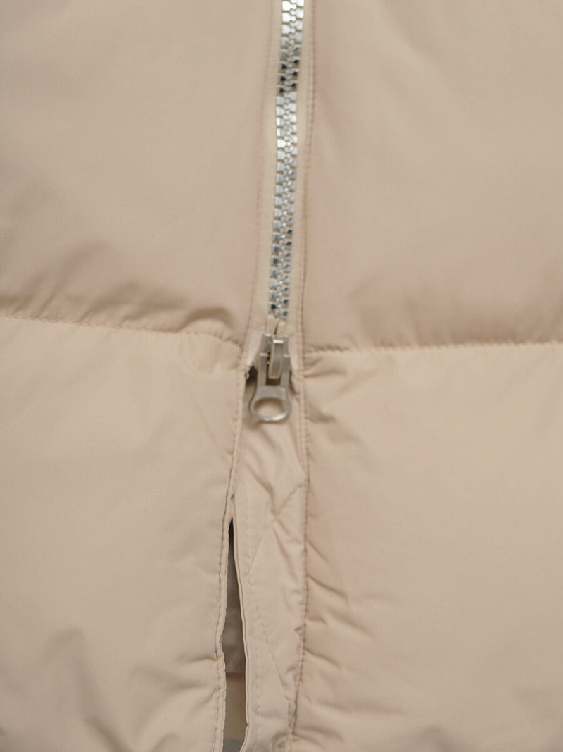 Smėlinis moteriška striukė OZONEE JS/5M3163/62Z