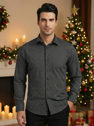 Juodi vyriški marškiniai OZONEE V/V184Z