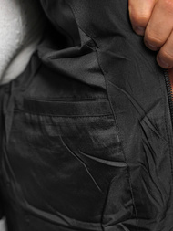 Juoda vyriška striukė OZONEE JS/31M5003/B