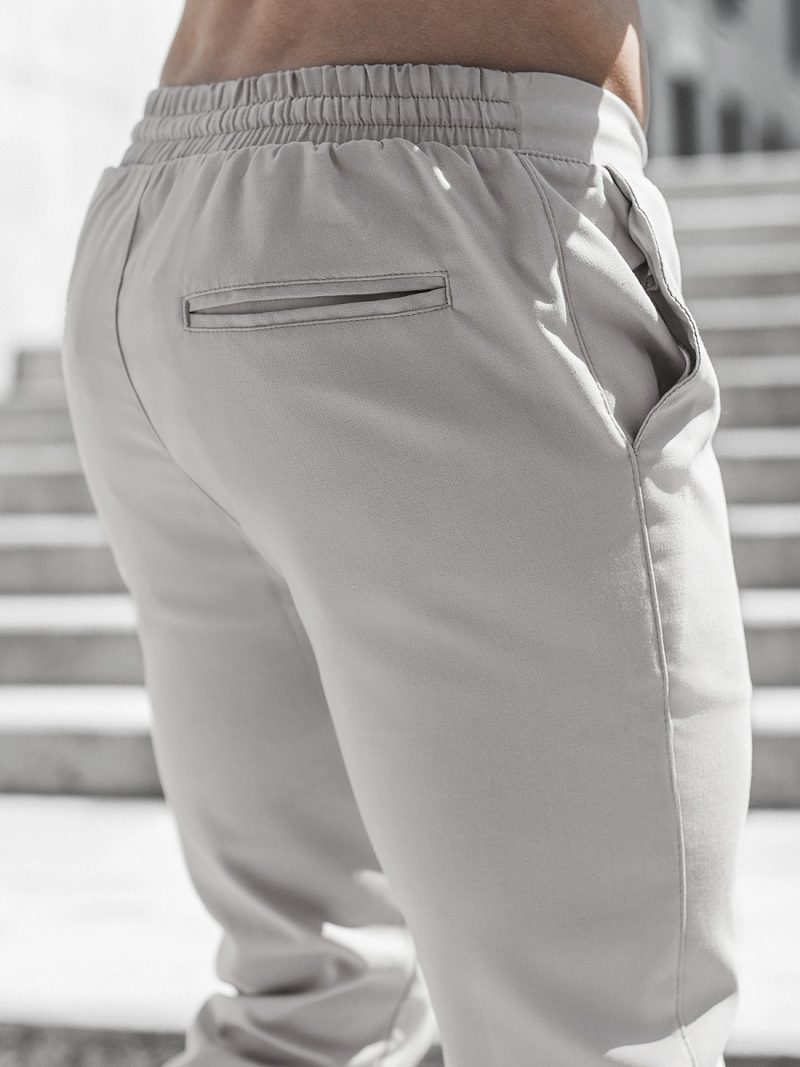 Smėlinės vyriškos chino kelnės OZONEE DJ/5574