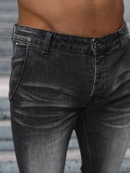 Juodai vyriški džinsai OZONEE NB/MP0091N