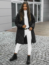 Juoda moteriška striukė OZONEE JS/5M3168/392Z