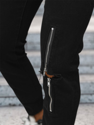 Juodai vyriški džinsai OZONEE NB/MP0087N