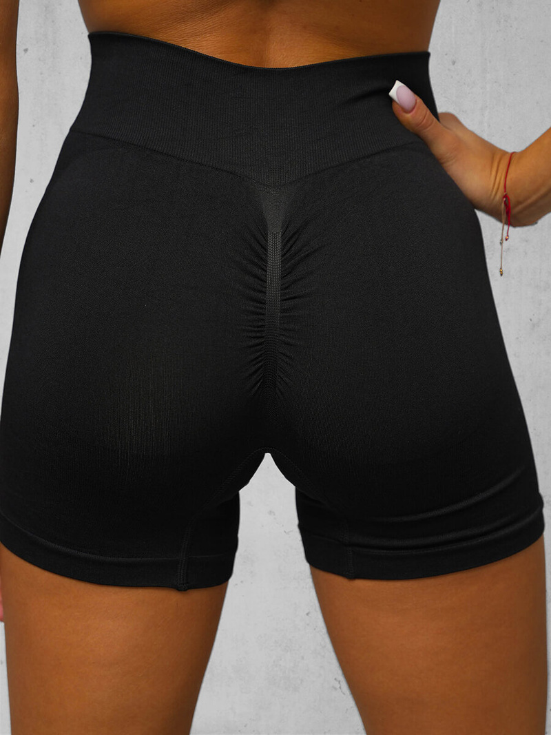 Trumpos moteriškos tamprės juodos OZONEE O/ZL-051