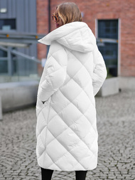 Baltas moteriška striukė OZONEE JS/5M3173/281Z