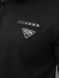 Juodas vyriškas sportinis kostiumas OZONEE O/LN11760